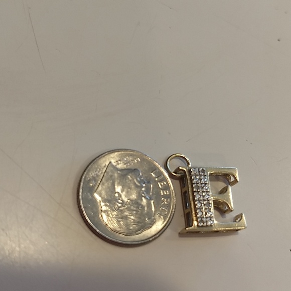 ❤FINALPRICE❤️E,initial yellow gold 10K SR marked - Picture 1 of 14